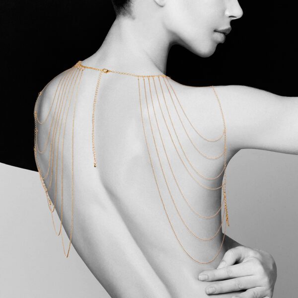 Bijoux Indiscrets Magnifique Shoulder Jewellery Gold - Image 3