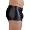 NEK Matt Black Tight Fitting Pants - Image 2