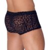Noir Sheer Animal Print Pants - Image 2
