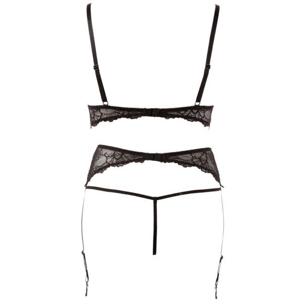Abierta Fina Pearl Bra Suspender And String - Image 4