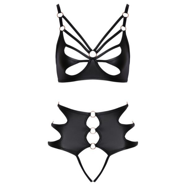 Crotchless Bondage Bra Set - Image 4