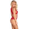 Kissable Halterneck Set Red - Image 2