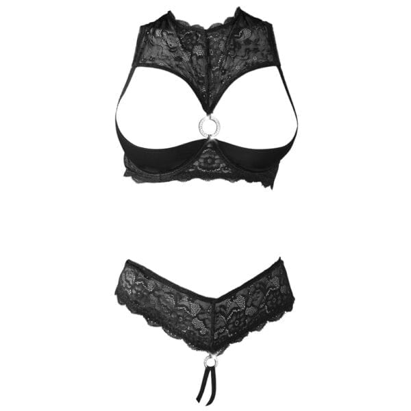 Cottelli Shelf Bra and String - Image 3