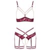Abierta Fina Open Red Lace Set - Image 4