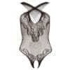 Lace Body Suit With Open Crotch - Image 3