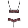 Cottelli Crotchless Body With Lace - Image 2