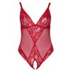Cottelli Curves Crotchless Body Red - Image 4