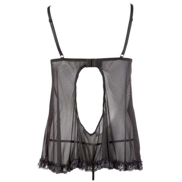 Cottelli Open Babydoll And String Back - Image 4