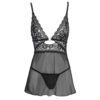 Cottelli Backless Babydoll With Thong - Image 3