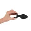 Black Velvet Silicone Three Piece Anal Training Set - Image 3