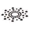 Bijoux Indiscrets Mimi Rhinestone Pasties Black - Image 3