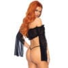 Leg Avenue Mesh Bandeau and GString UK 8 to 14 - Image 3
