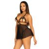 Leg Avenue Open Cup Babydoll And Panty - Image 3