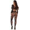 Leg Avenue Crop Top and Footless Tights UK 6 to 12 - Image 4