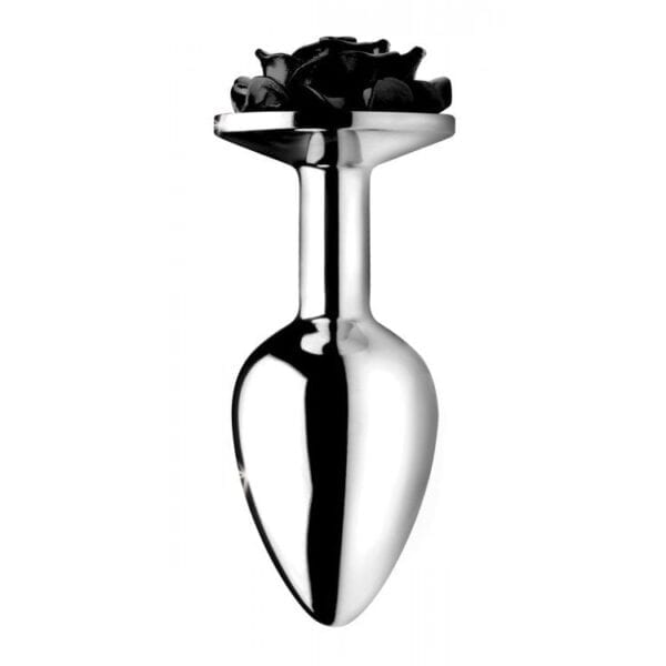 Booty Sparks Black Rose Anal Plug Small - Image 2