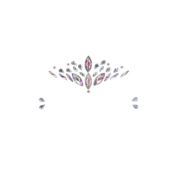 Le Desir Dazzling Crowned Face Bling Sticker - Image 2