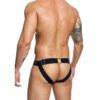 Male Basics Dngeon Peekaboo Jock Black One Size - Image 2