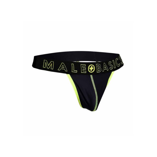 Male Basics Neon Thong Yellow - Image 3