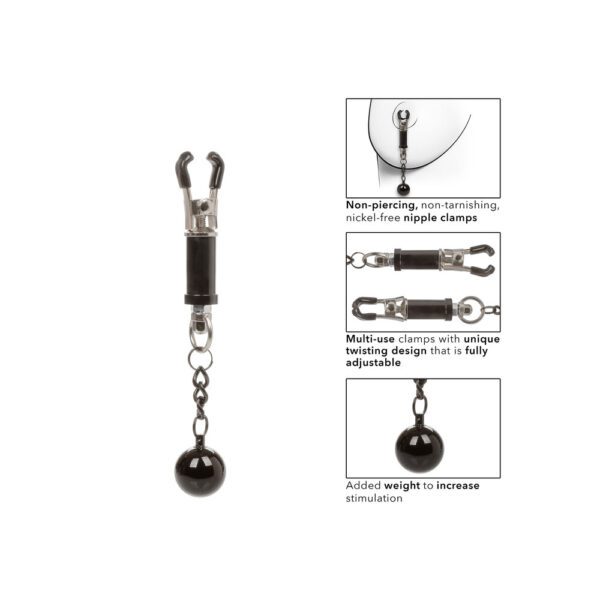Nipple Grips Weighted Twist Nipple Clamps - Image 3