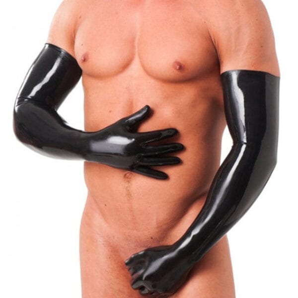 Rubber Secrets Long Gloves - Image 2